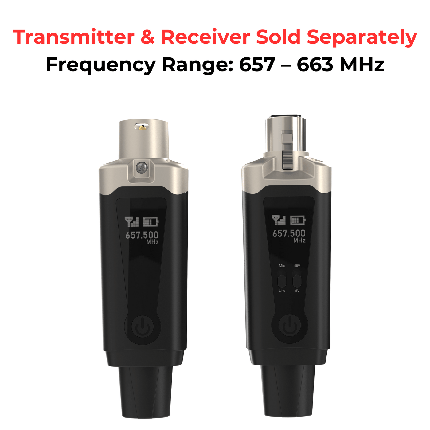 AirSync Wireless XLR Replacement (Single Unit)